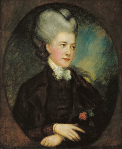 Lady Georgiana Poyntz, Countess Spencer by Thomas Gainsborough
